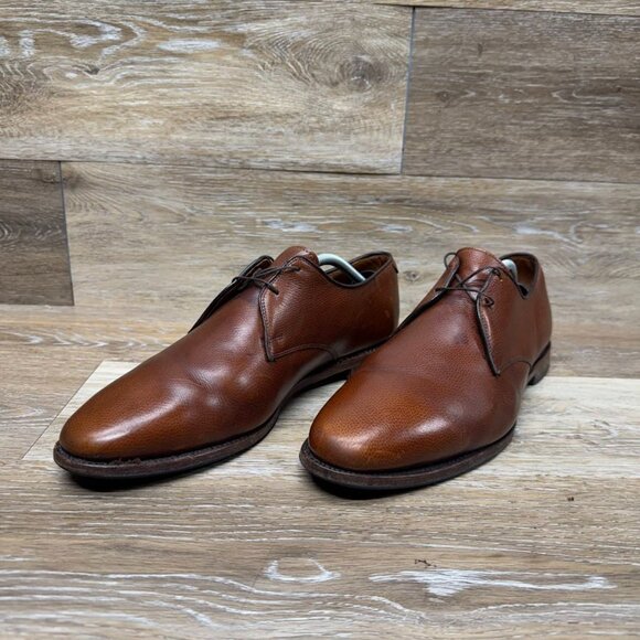 Allen Edmonds Other - Allen Edmonds Lambert Brown Grained Leather Oxford Shoes Men's Size 11